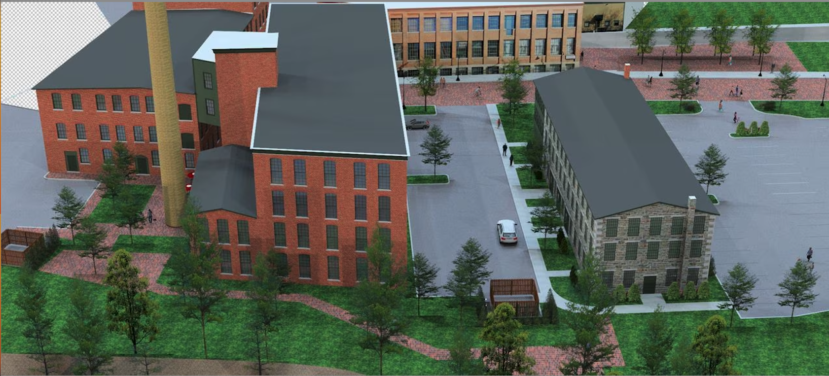 Rendering of new affordable development